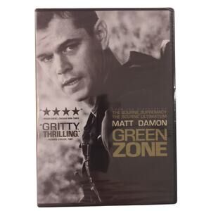 Green Zone DVD 2010 Matt Damon, Paul Greengrass, Deleted Scenes, Commentary New